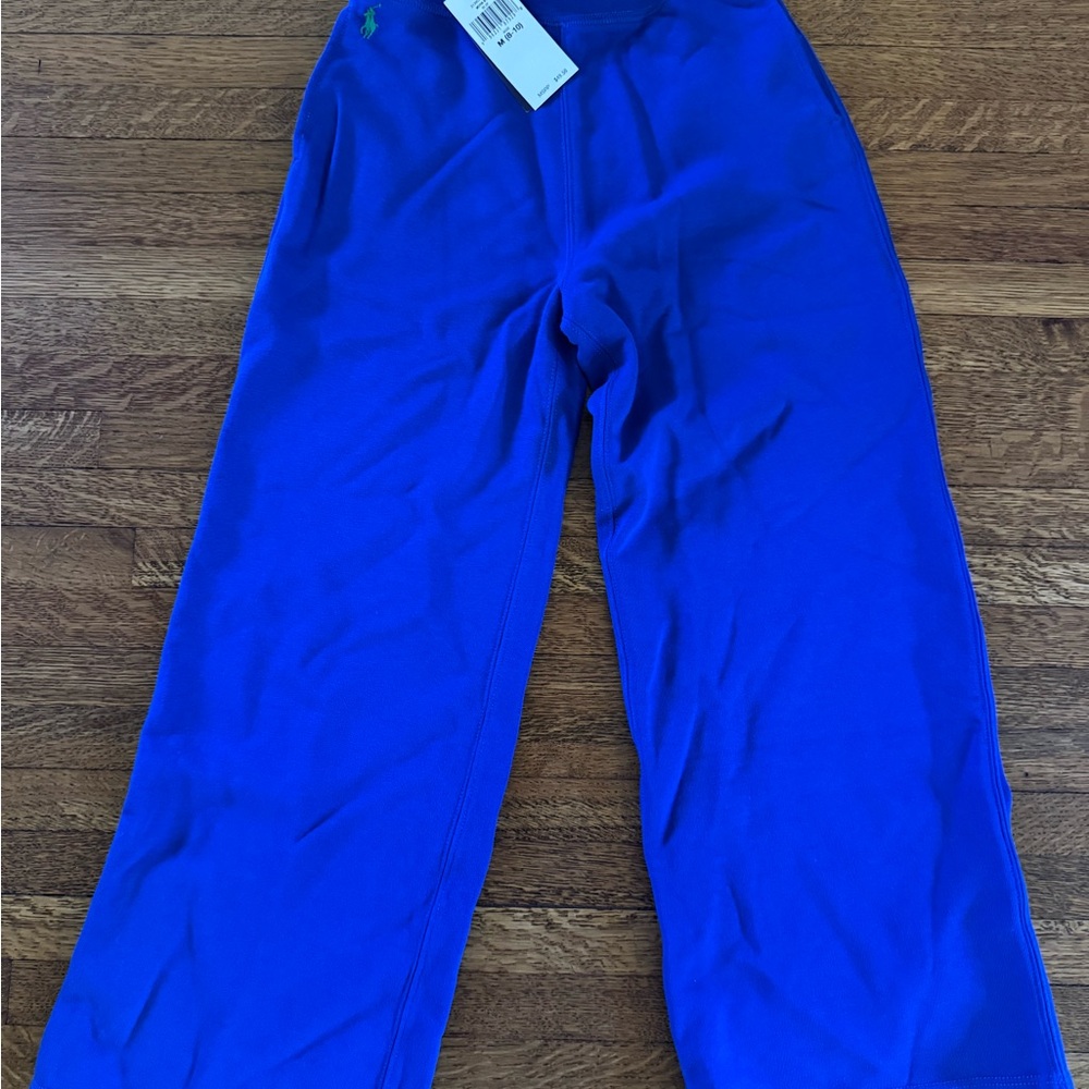 Polo by Ralph Lauren Blue Kids Sweatpants NWT size medium